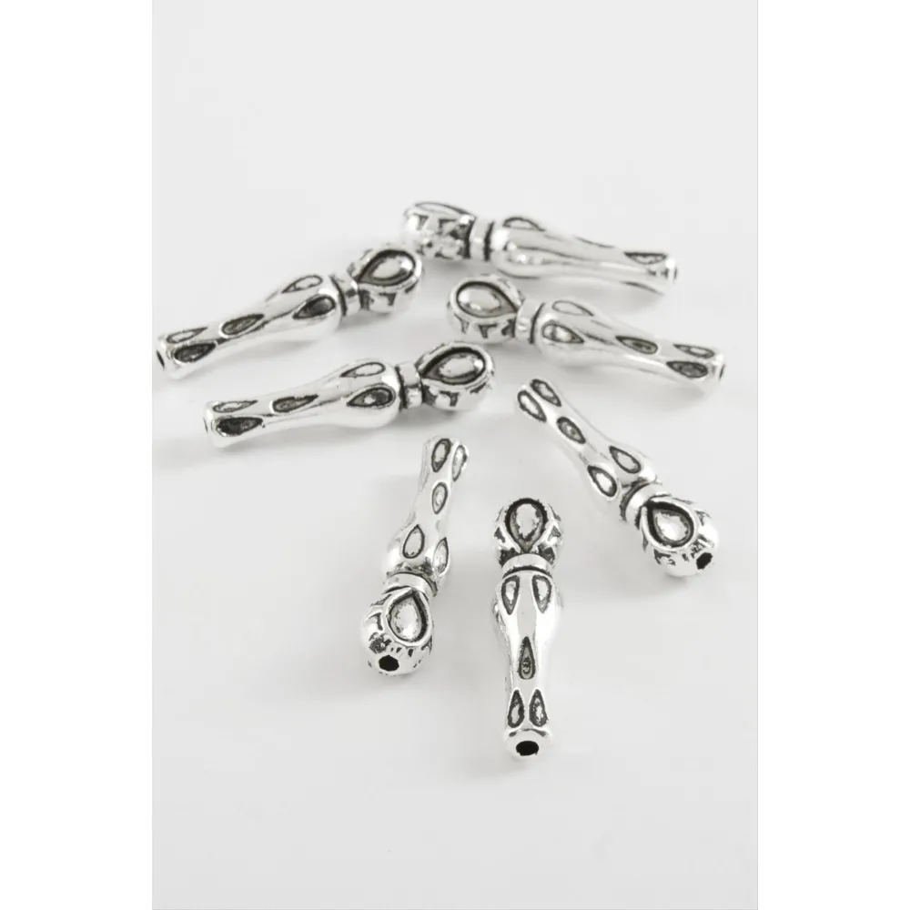 Benekli Tesbih İmame Aparatı 50 Gram-Gümüş Rengi