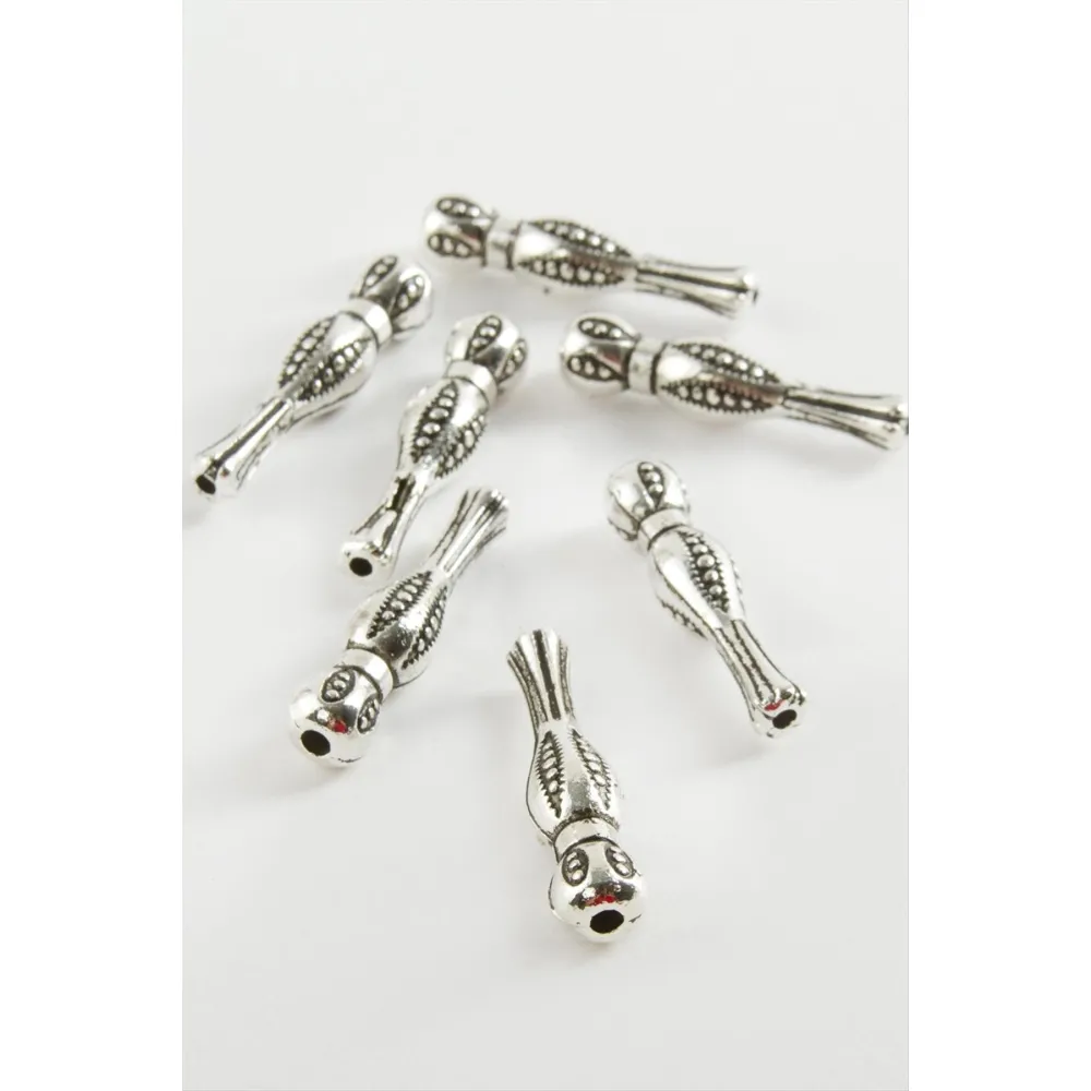 Noktalı Tesbih İmame Aparatı 50 Gram-Gümüş Rengi