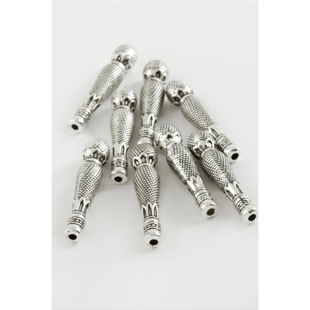 Noktalı Tesbih İmame Aparatı 50 Gram-Gümüş Rengi