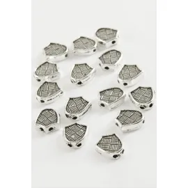 Baklava İnce Tesbih Ara Aparatı 50 Gram-Gümüş Rengi