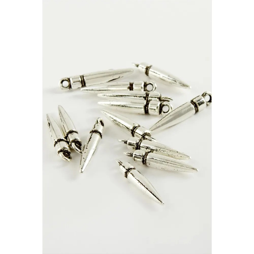 Mermi Tesbih Aparatı 50 Gram-Gümüş Rengi