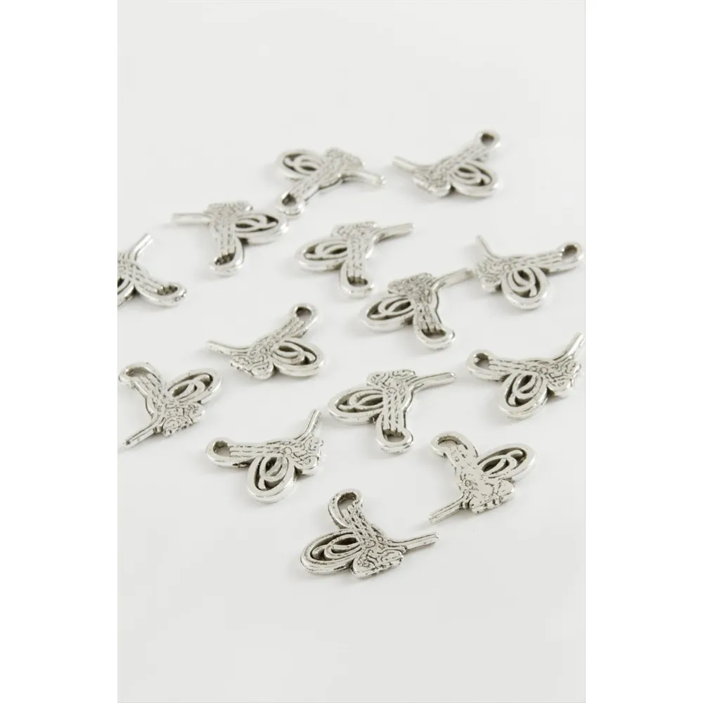 Tuğra Tesbih Püskül Aparatı 50 Gram-Gümüş Rengi