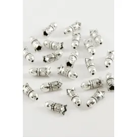 Lale Tesbih Ara Aparatı 50 Gram-Gümüş Rengi