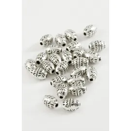 Oval Tesbih Ara Aparatı 50 Gram-Gümüş Rengi