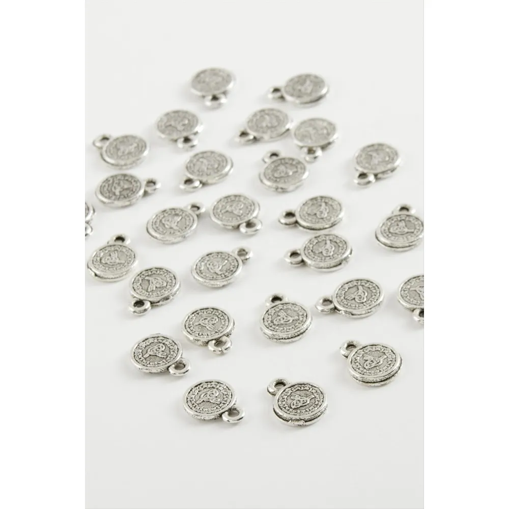 Tuğra Tesbih Püskül Aparatı 50 Gram-Gümüş Rengi