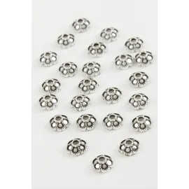 0,6 mm Çiçek Ara Aparat 50 Gram-Gümüş Rengi