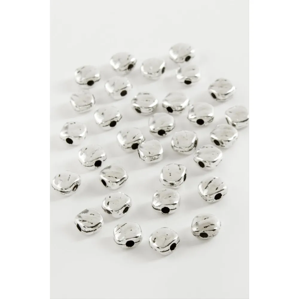 Kare Tesbih Ara Aparatı 50 Gram-Gümüş Rengi