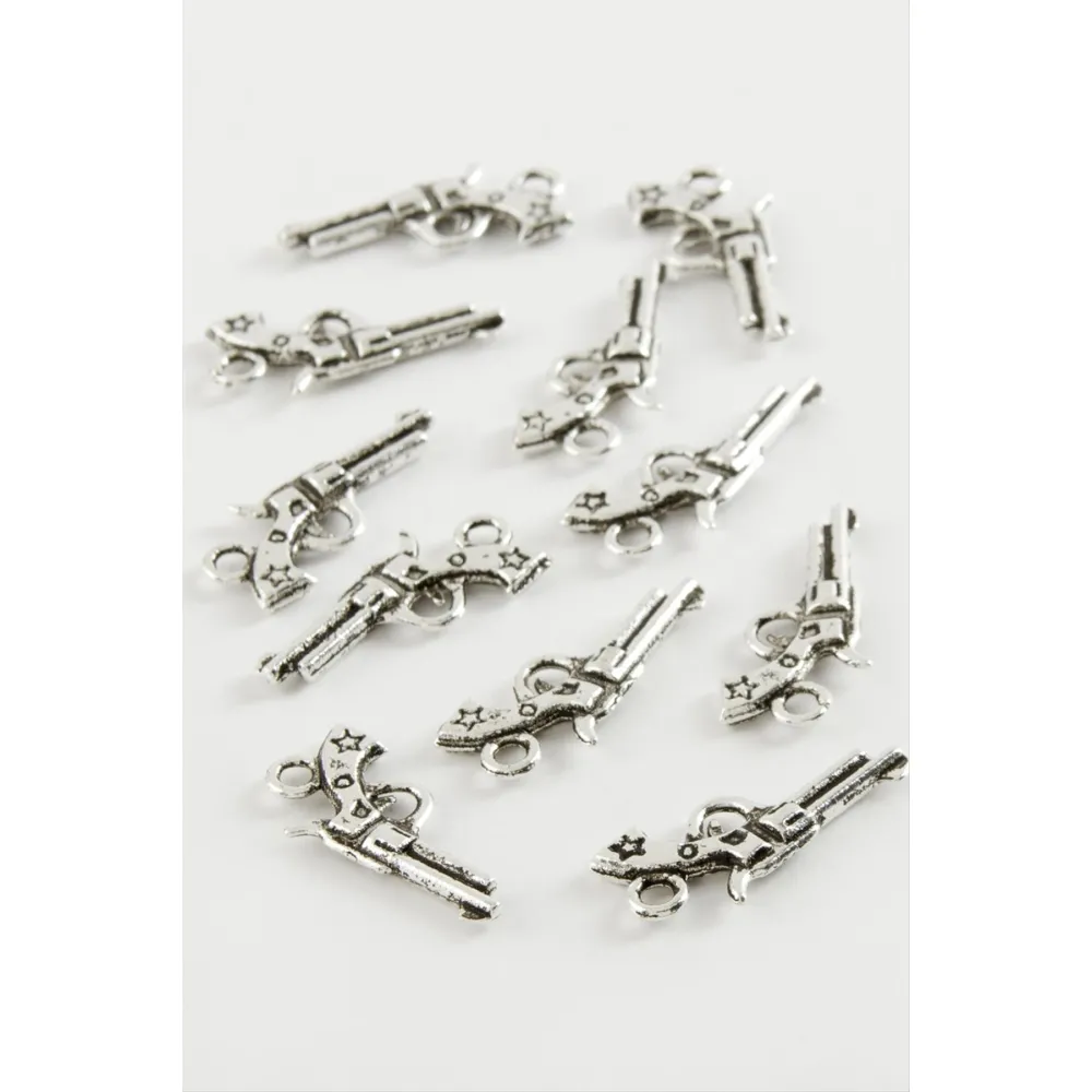 Silah Tesbih Püskül Aparatı 50 Gram-Gümüş Rengi