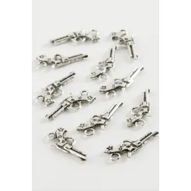 Silah Tesbih Püskül Aparatı 50 Gram-Gümüş Rengi