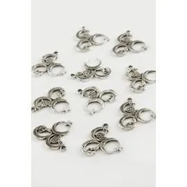 Hilal Tesbih Püskül Aparatı 50 Gram-Gümüş Rengi