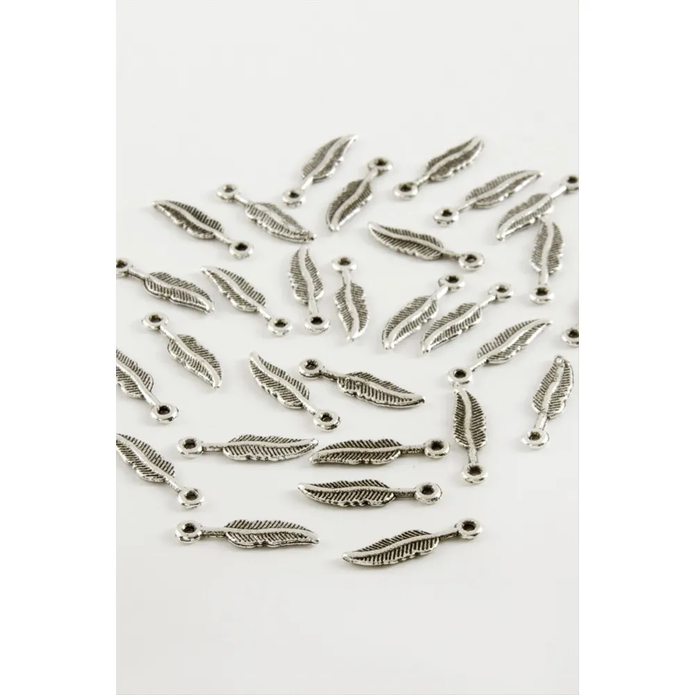 Yaprak Tesbih Püskül Aparatı 50 Gram-Gümüş Rengi