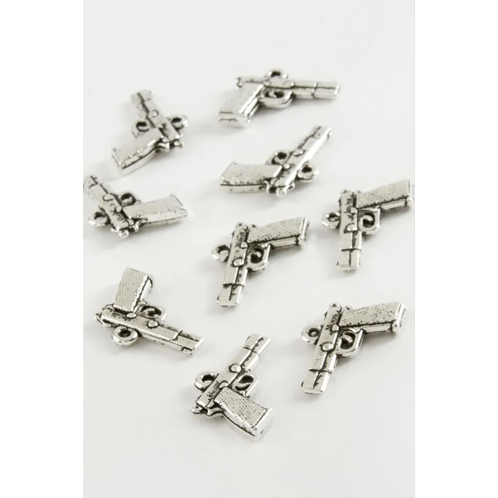 Silah Tesbih Püskül Aparatı 50 Gram-Gümüş Rengi