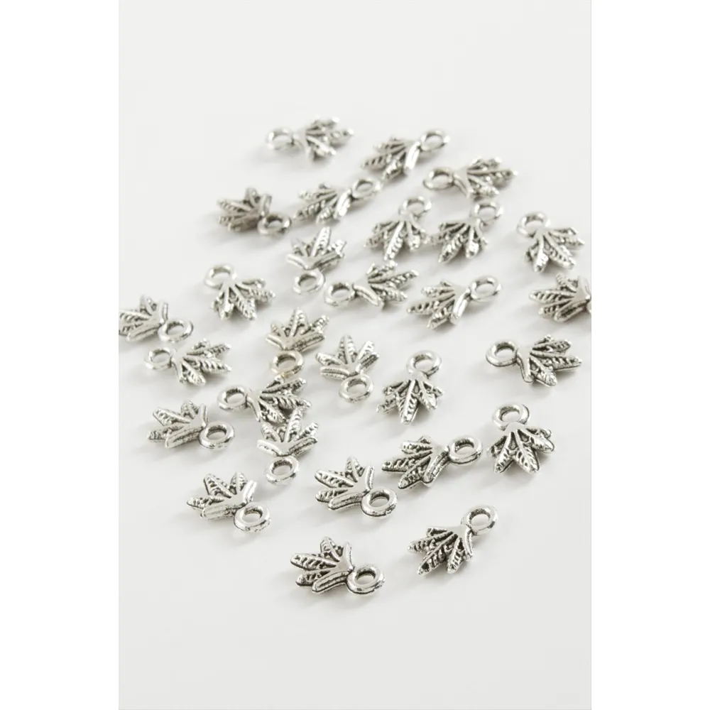 Yaprak Tesbih Püskül Aparatı 50 Gram-Gümüş Rengi