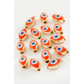 Göz Mineli Bileklik Ve Kolye Ucu Aparatı 1 Adet-Pembe