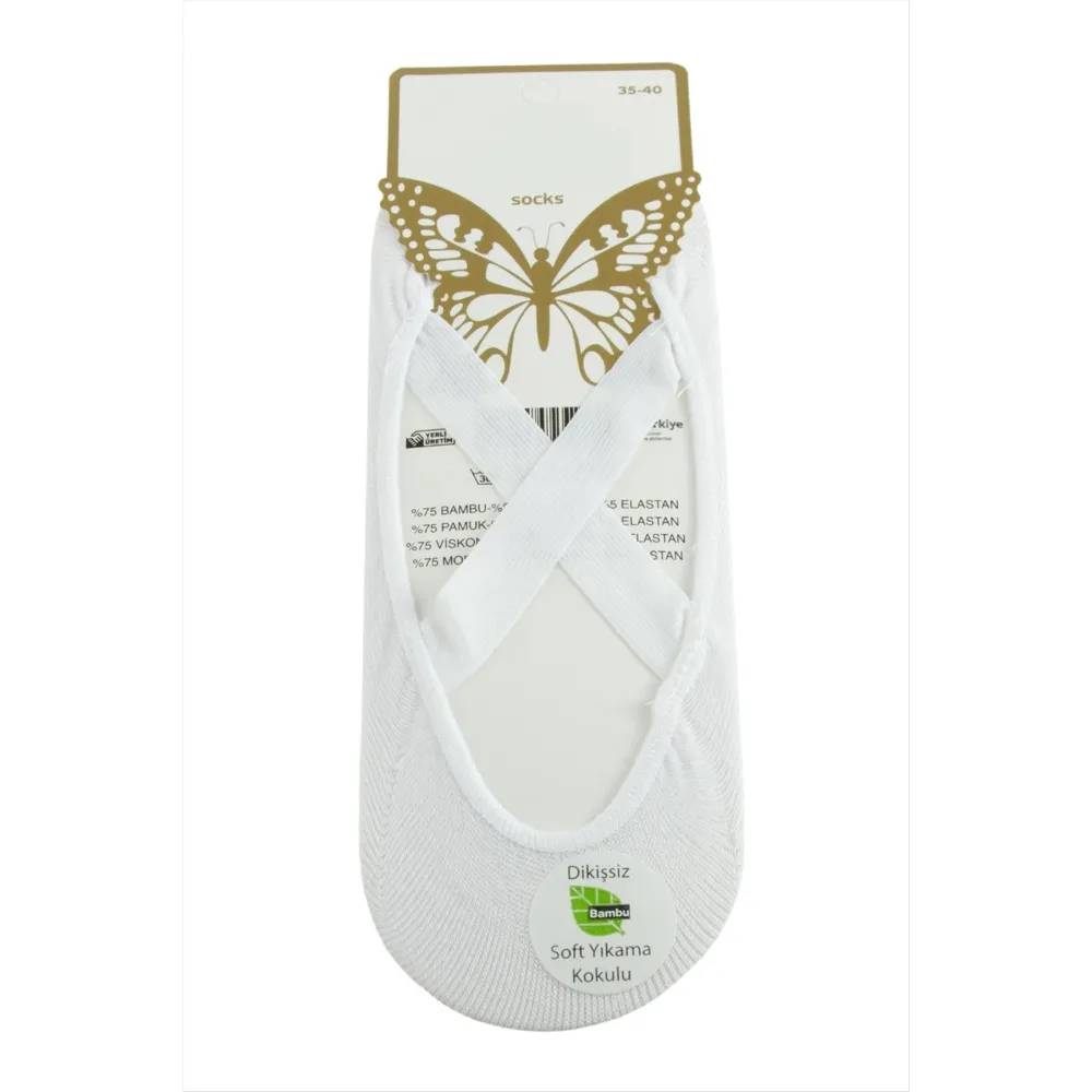 Plates Çorap-Beyaz