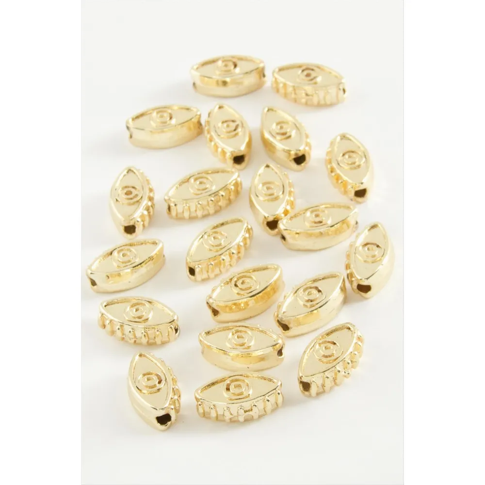 Göz Metal Bileklik Ve Kolye Ucu Aparatı 1 Adet-Sarı