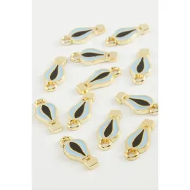 Balon Tek Kulplu Mineli Bileklik Ve Kolye Ucu Aparatı 1 Adet-Mavi