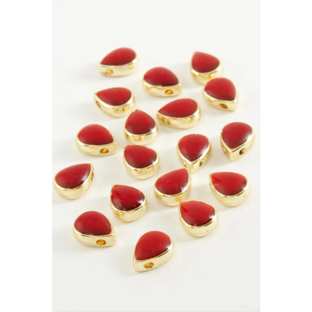 Nazar Mineli Bileklik ve Kolye Ucu Aparatı 1 Adet-Yeşil