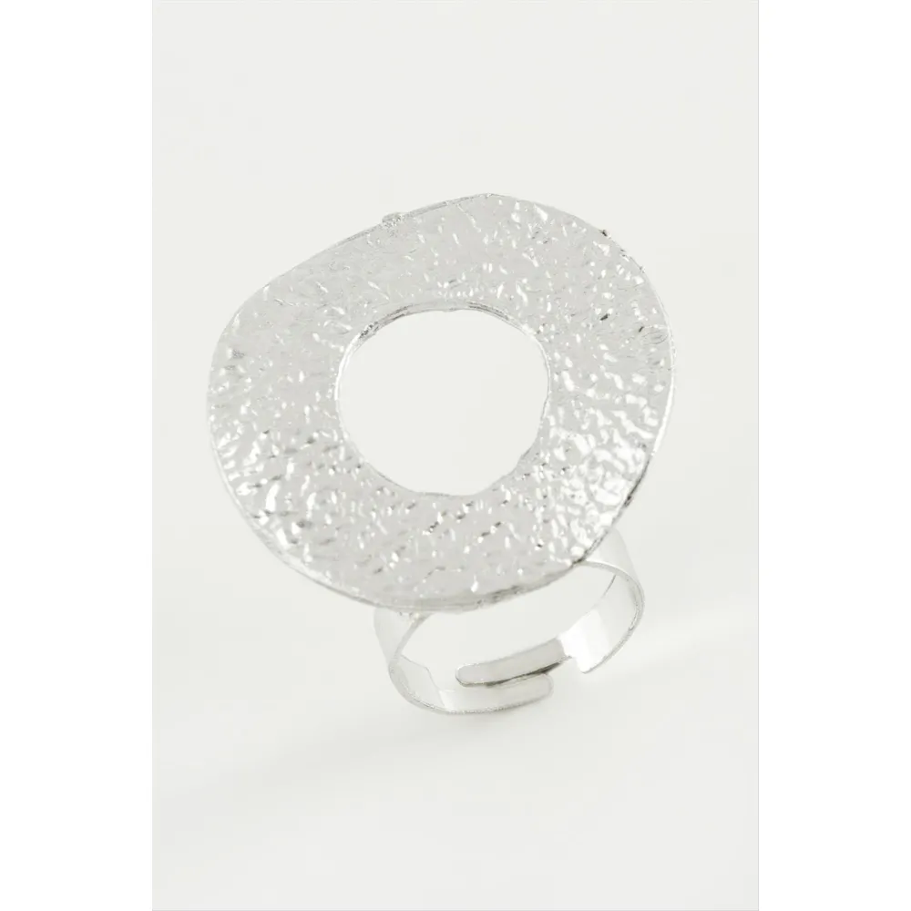 Halka Metal Yüzük-Sarı