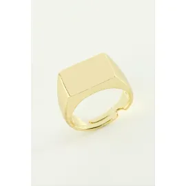 İsim Yazılabilir Metal Yüzük-Gümüş Rengi