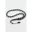 Fiber Tesbih 6X10 mm-Siyah