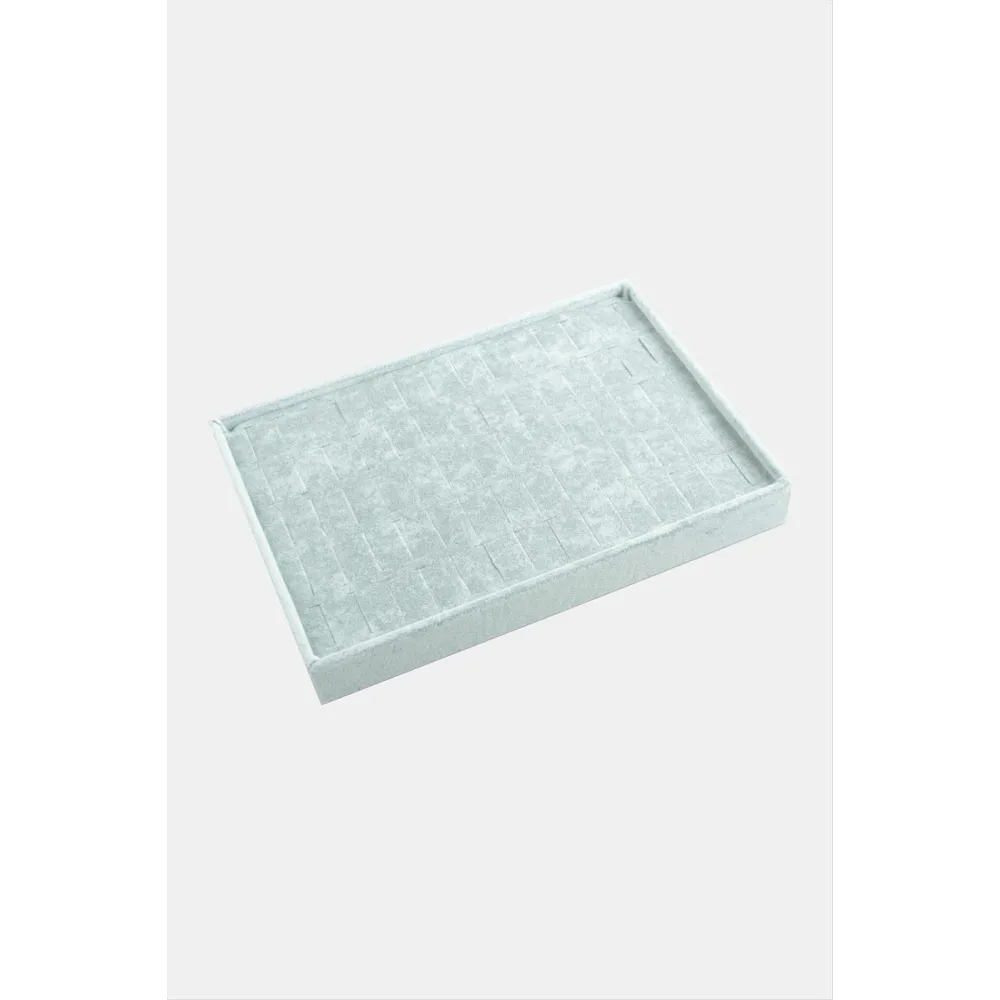 Dikey Anfora Kumaş Batırmalı Yüzük Tablası 17X23-Krem