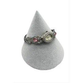 Huni Anfora Kumaş Kaplamalı Bileklik Standı-Siyah