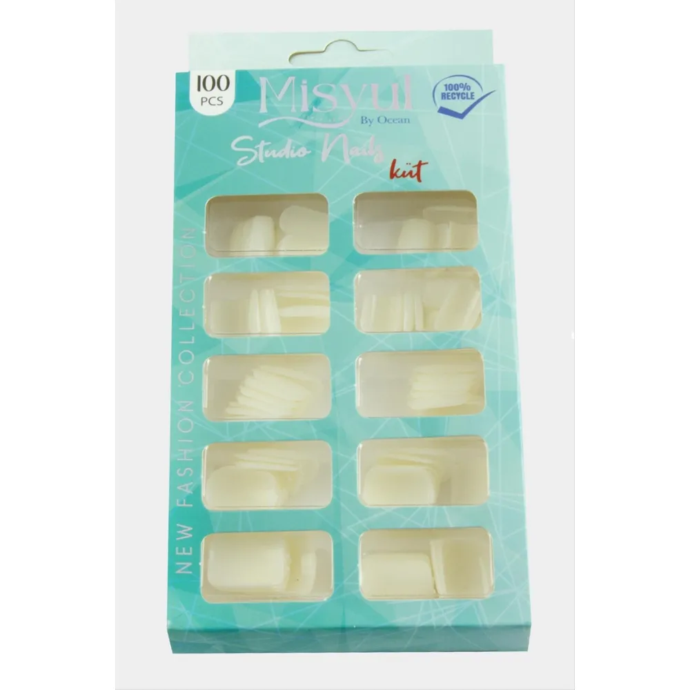 Misyul Küt Takma Tırnak 100 Adet-Krem