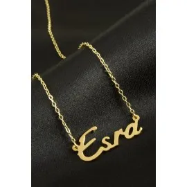 Esra isimli kolye -Sarı