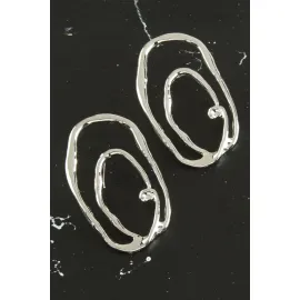 Halka Yeni Sezon Metal Küpe-Sarı