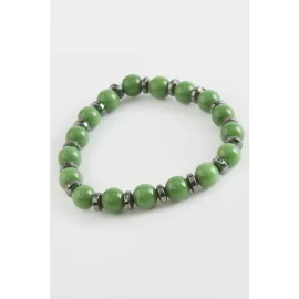 Ceyt Hematit Doğaltaş Bileklik-Yeşil