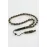 Arpa Kesim İşlemeli Kuka Tesbih 8X10 mm-Siyah
