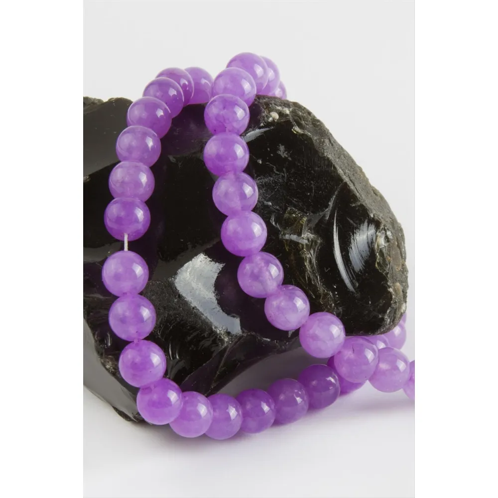 8 mm Ceyt Taşı-Lila