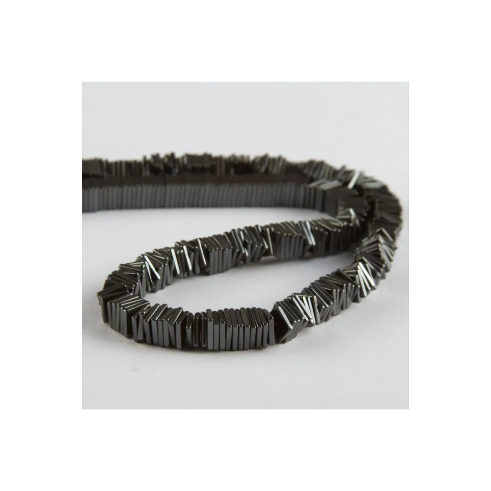 Hematit İnce Kare Taşı 6 mm-Antrasit