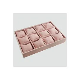 12li Anfora Kumaş Yastıklı Tabla-Pembe