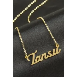Tansu Isimli Kolye -Sarı