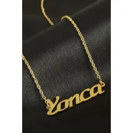 Yonca isimli kolye -Sarı