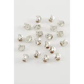 0,5 mm Oval Ara Aparat 20 Adet-Gümüş Rengi