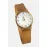Silikon Kayışlı Bay Bayan Kol Saatic-Açık Kahverengi
