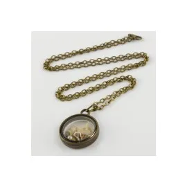 Deniz Yıldızı Canlı Kolye-Antik