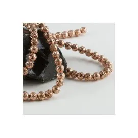 8 Mm Kaplamalı Lav Taşı-Kahverengi