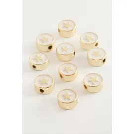 Yıldız Mineli Aparat 1 Adet-Beyaz