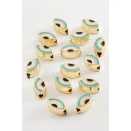 Göz Mineli Aparat 1 Adet-Turkuaz