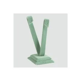 Anfora Kumaş Palmiye Küpelik-Yeşil