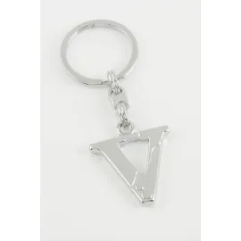 Harfli Metal Anahtarlık-V