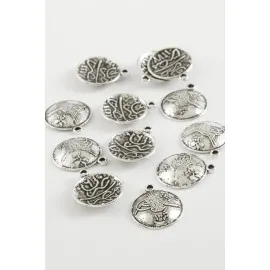 2 Cm Tuğra Tesbih Aparatı 50 Gram-Gümüş Rengi