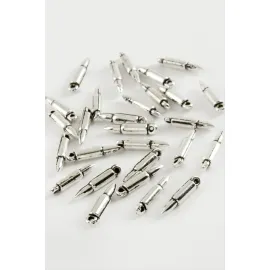 Mermi Tesbih Püskül Aparatı 50 Gram-Gümüş Rengi