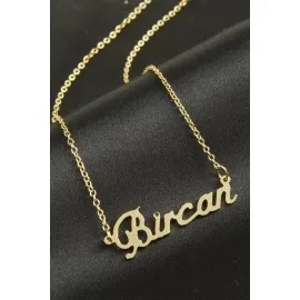 Bircan Isimli Kolye -Sarı