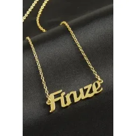 Firuze isimli kolye -Sarı