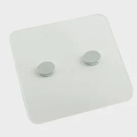 Unicorn Mıknatıslı Plastik Çocuk Küpesi-Beyaz